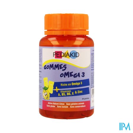 Pediakid Gommes Omega 3 Gommes A Macher 60