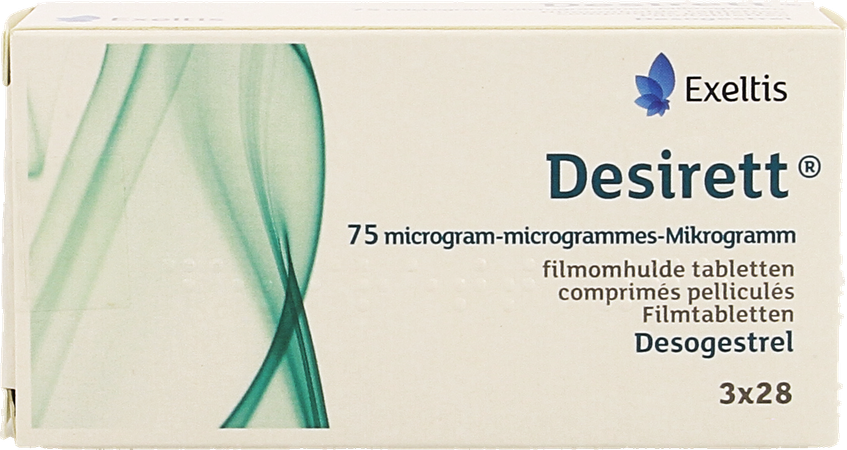 Desirett 75mcg Comp Pell 3 X 28 1