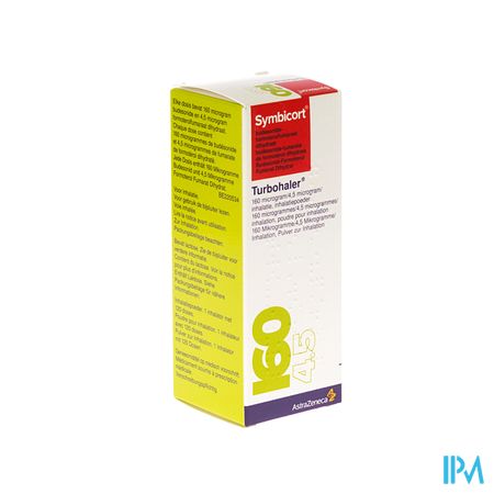 Symbicort Turbohaler 160mcg/4,5mcg Doses 1x120