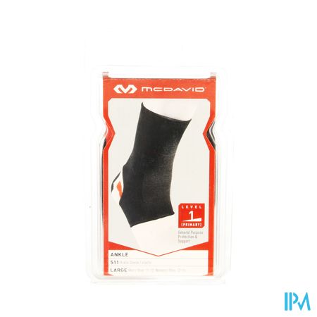 Mcdavid Ankle Brace Elastic Black l 511