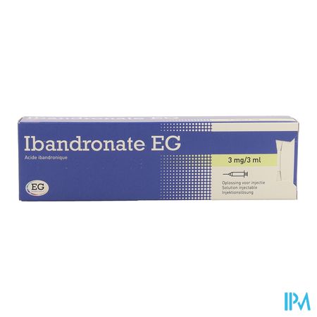 Ibandronate EG 3Mg/3Ml Opl Inj 1 Voorgevulde Spuit 1