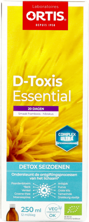 D Toxis Essential Framboos Hibiscus Bio 250ml 2
