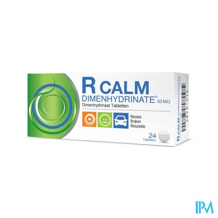 R Calm Dimenhydrinate Tabl 24