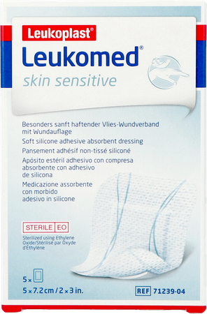 Leukomed Skin Sens. 5cmx7,2cm 5 2