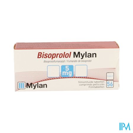 Bisoprolol Viatris 5,0mg Tabl 56