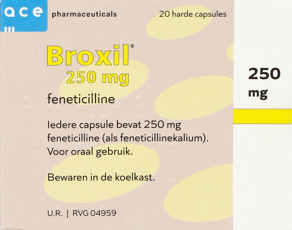 Broxil 250mg Caps 20 1
