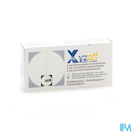 Xyzall 5mg compr. pellic. (40)