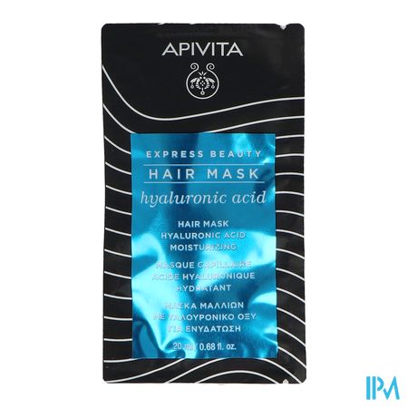 Apivita Express Masque Cheveux Hydratant 6x20ml 1