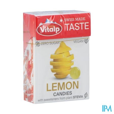 Vitalp Bonbon Citron S/sucre Stevia 25g