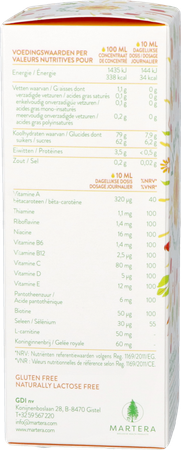 Vibracell Energy&vitality Plant.multiv.15x10ml Nf 7