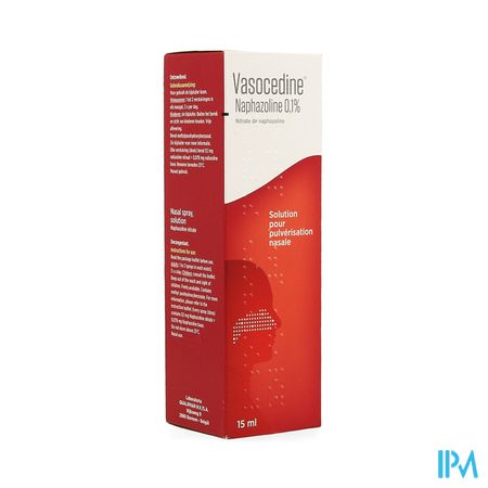 Vasocedine Naphazoline Spray 15ml