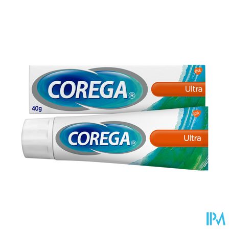 Corega Ultra Creme Adhesive S/zinc Tube 40g