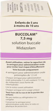 Buccolam 7,5mg Or Opl 4 Voorgev Dos Spuit 1,5ml 2
