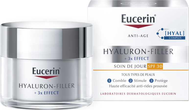 Eucerin Hyaluron-filler X3 Soin Jour Ip30 50ml