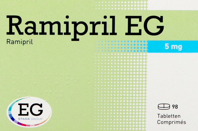 Ramipril EG 5Mg Tabl 98X5Mg 1