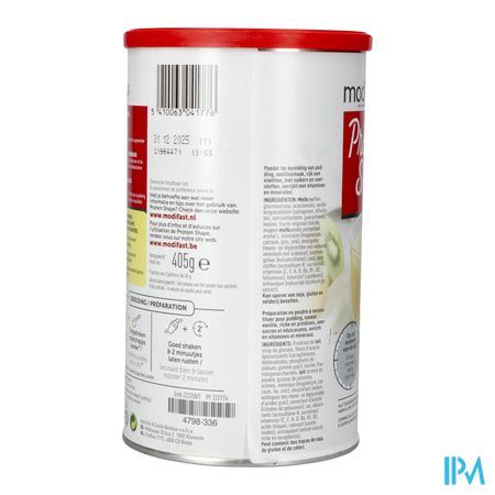Modifast Protein Shape Vanilla Pudding 405g 7