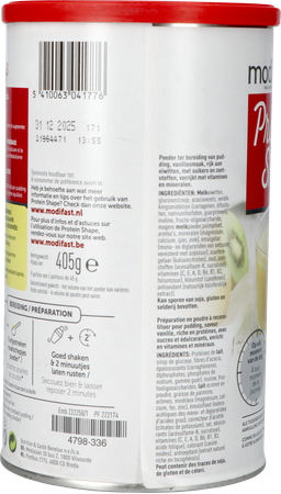 Modifast Protein Shape Vanilla Pudding 405g 7