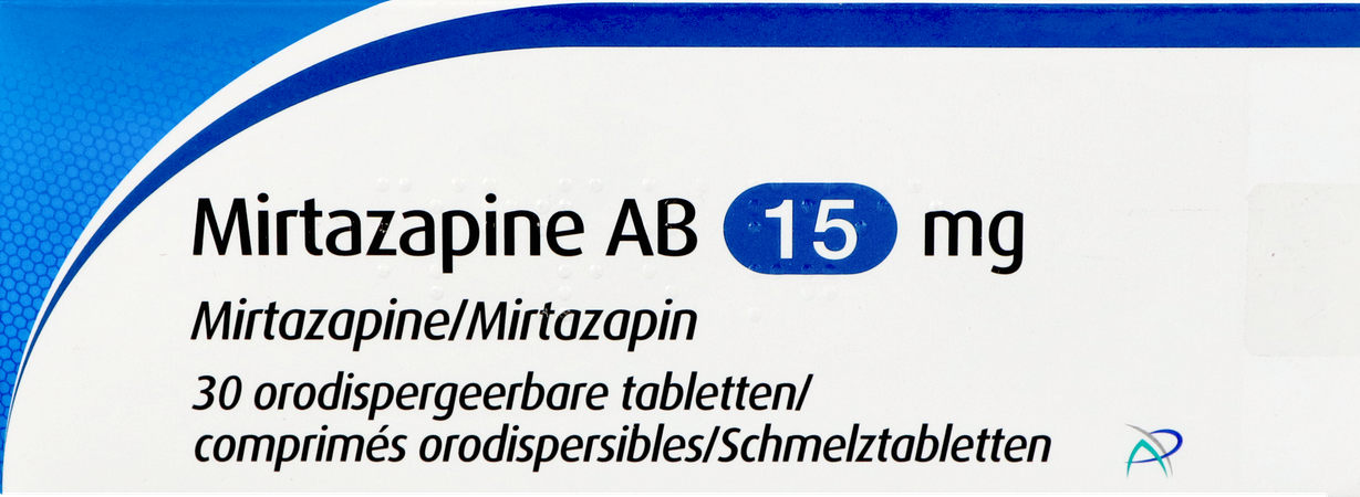 Mirtazapine Apotex 15mg Comp Orodisp 30 1