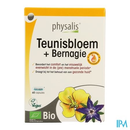 Physalis Teunisbloem+bernagie Bio Caps 60 1