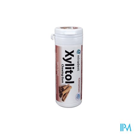 Miradent Chewing Gum Xylitol Canelle S/sucre 30