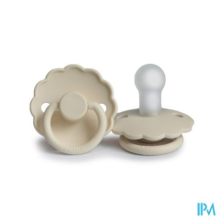 Frigg Daisy Sil Fopspenen T1 Cream/croissant 2