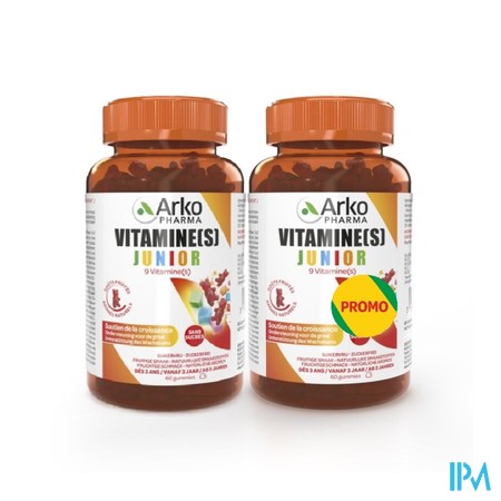 Arkogummies Junior Gummies 2x60