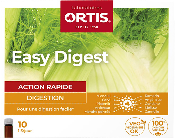 Ortis Easy Digest Shots 10x15ml 1