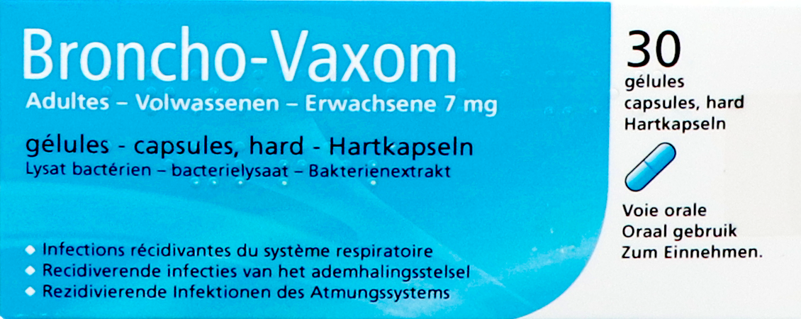 Broncho-vaxom Volwassen 7mg Orifarm Harde Caps 30 1