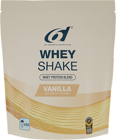 6d Whey Shake Vanilla Pdr 500g 1