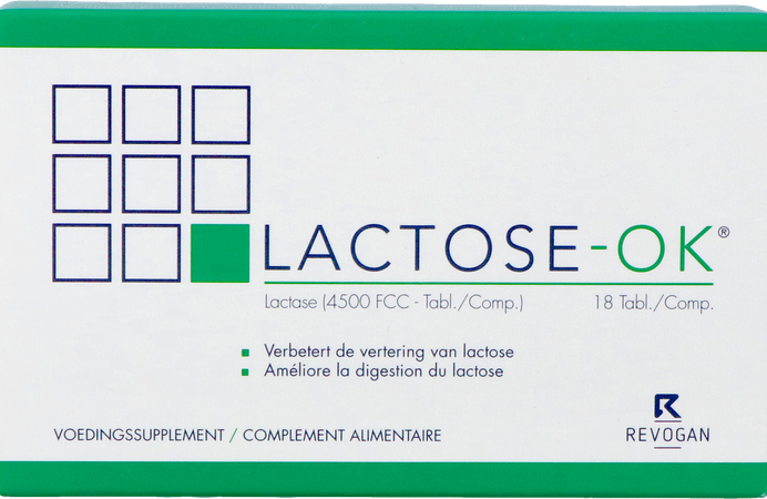 Lactose-ok Tabl 18 Revogan 1