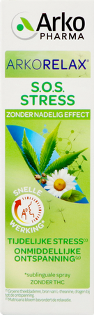 Arkorelax Stress Cannabis Sativa Spray Fl 10ml 6