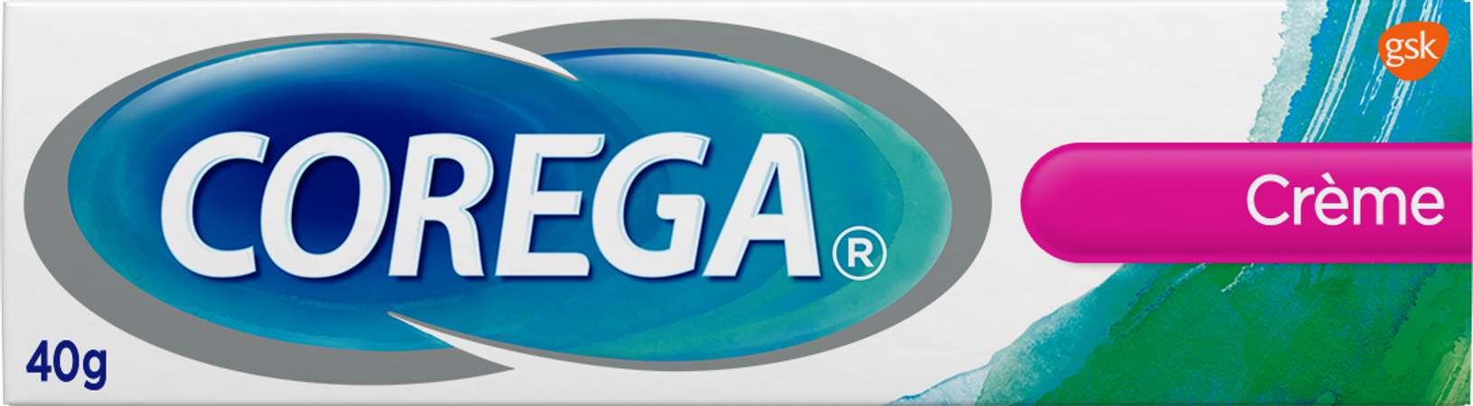 Corega Creme Adhesive Menthe Leger 40g 1
