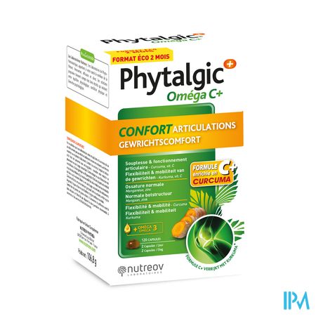 Phytalgic Omega C + Bt120 Caps 120 1
