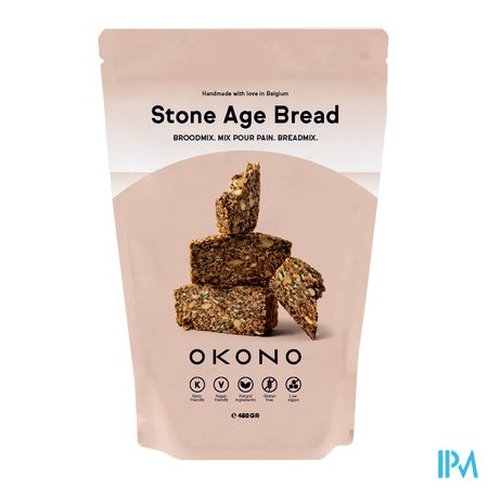 Okono Stone Age Bread Mix Pain 450g 1