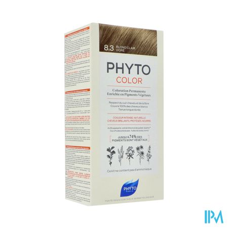 Phytocolor 8.3  Blond Clair Dore 1