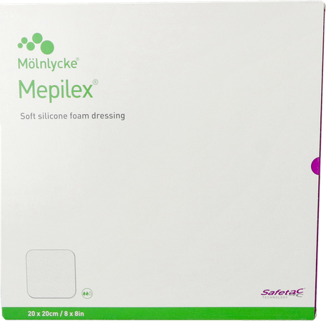 Mepilex Schuimverb Sil Abs Ster 20x20cm 5 294400 1