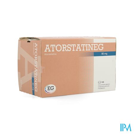 Atorstatineg 80Mg Comp Pell 100