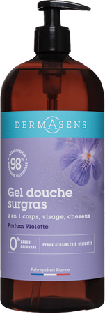 Marque V Gel Douche Surgras Violette Fl Pompe 1l
