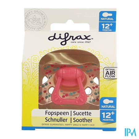 Difrax Fopspeen Natural 12m+ Girl 12