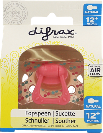Difrax Fopspeen Natural 12m+ Girl 12