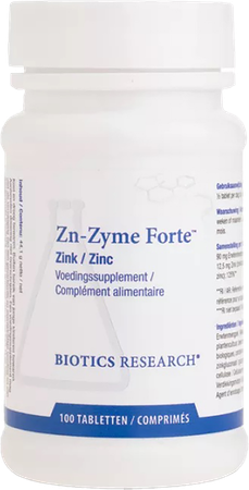 Zn Zyme Forte Biotics Comp 100x25mg 5