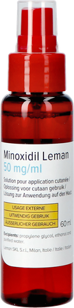 Minoxidil Leman 50mg/ml Opl Cutaan Gebruik 60ml 11