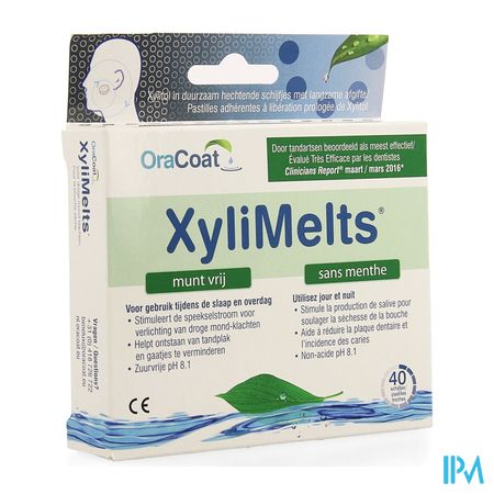 Xylimelts S/menthe Tabl 2x20