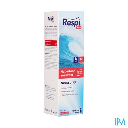 Respi Free Hypertonic Family Spray 100ml