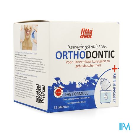 Fittydent Orthodontic Reinigingset + Bruistabl 32