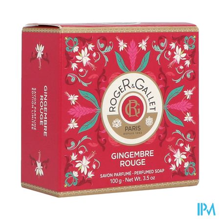 Roger&gallet Zeep Vintage Ging. Rouge 100g Lim.ed.