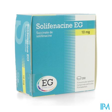 Solifenacine EG 10Mg Filmomh Tabl 200 Pvc/Alu