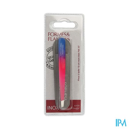 Formes&flammes 97 Pince Epil Carres Inox