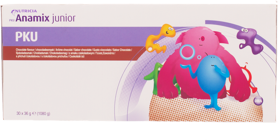 Pku Anamix Junior Chocolade Zakje 30x36g 1