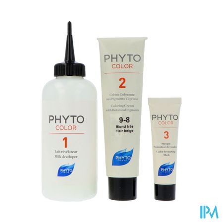 Phytocolor 9.8 Blond Tres Clair Beige 2